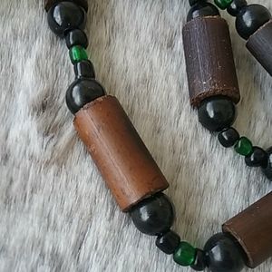 Bamboo Traders Bamboo and Bead Necklace FOR BUNDLING